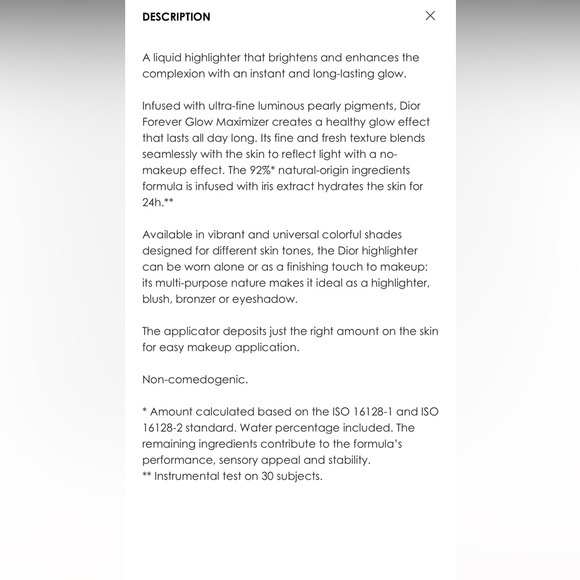 Dior Forever Glow Liquid Highlighter - Picture 5 of 5